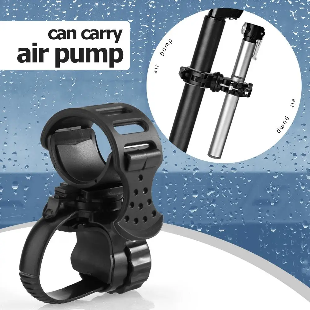 

Bicycle Lamp Holder Universal 360 Degree Rotating Cycling Flashlight Holder Torch Clamp Clip Holder Bracket Bicycle Accessories