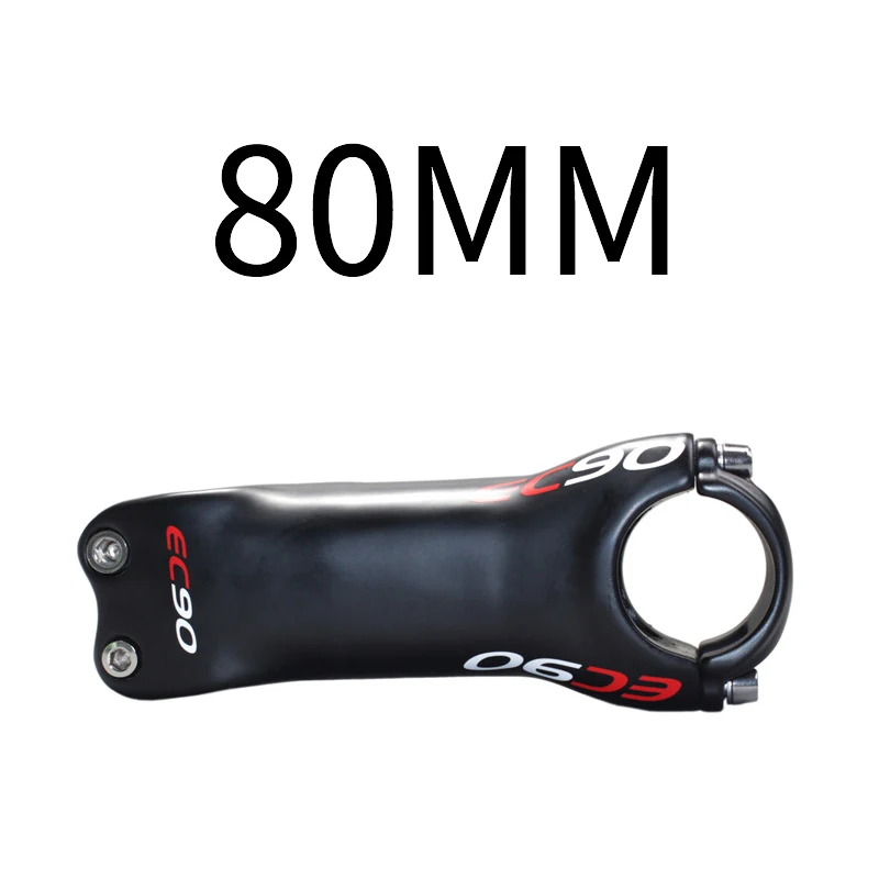 EC90 велосипедный Подседельный штырь полностью из углеродного волокна mtb дорожный велосипед прямой головной Подседельный штырь Сверхлегкий велосипедный Подседельный штырь Велоспорт карбоновый запасной 6 градусов - Цвет: 80mm 6 degrees