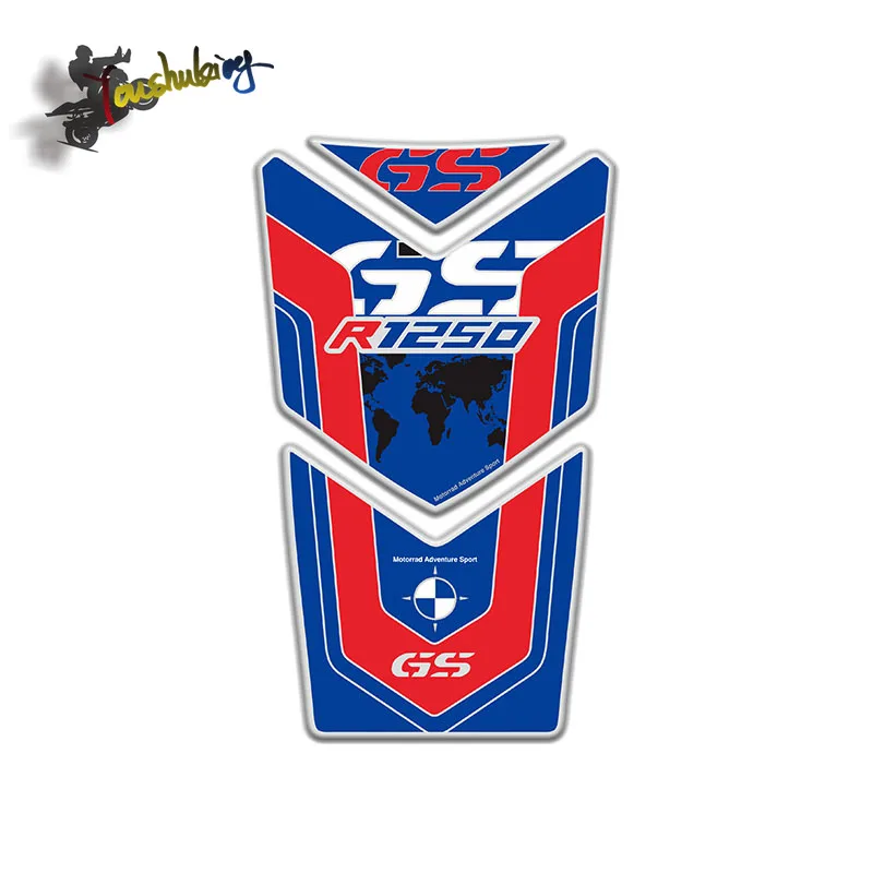 

New Motorcycle 3D Edge Gel Fuel Tank Pad Stickers Gas Fuel Oil Tank Protective Accessories Decals For R1250GS 2019 r1250 gs