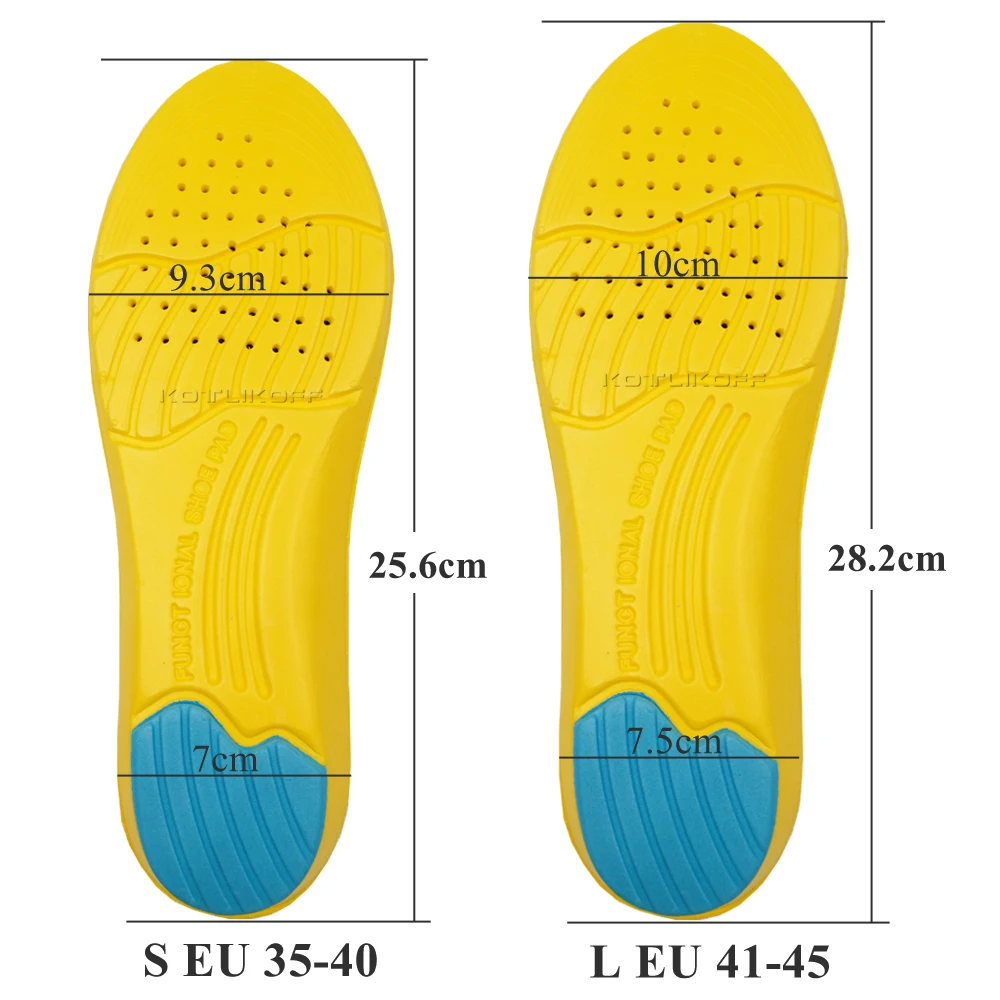 Memory Foam Sport Insoles Sweat Absorption Pads Running Shoe Inserts Breathable Foot Care Men Women Shoes Pad | Обувь