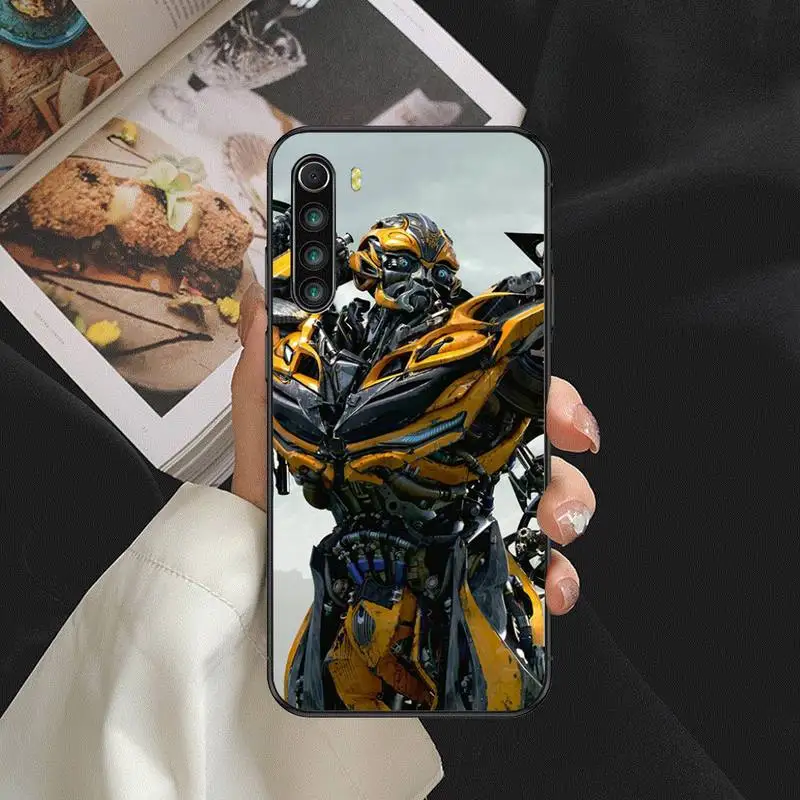 

Bumblebee Transformer Car Accessories Phone Case For Xiaomi 8 9 9t Pro A2 10lite MIX 2 2S 3 Nax Fundas Cover