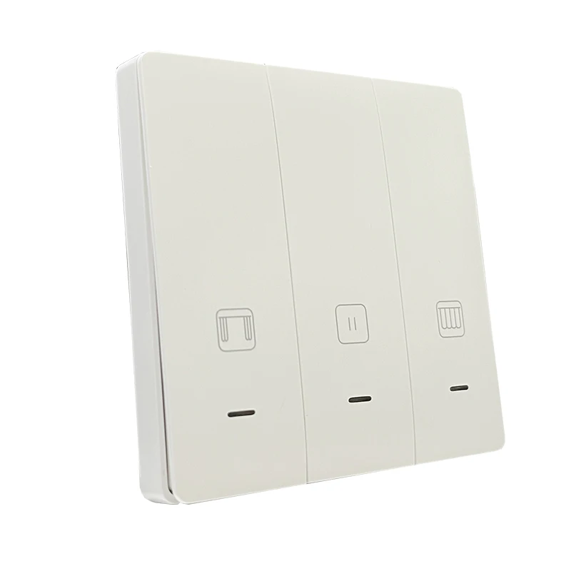 Lonsonho Tuya Zigbee Smart Curtain Switch For Roller Shutter Blind Motor EU Button Smartlife Alexa Google Home Compatible |