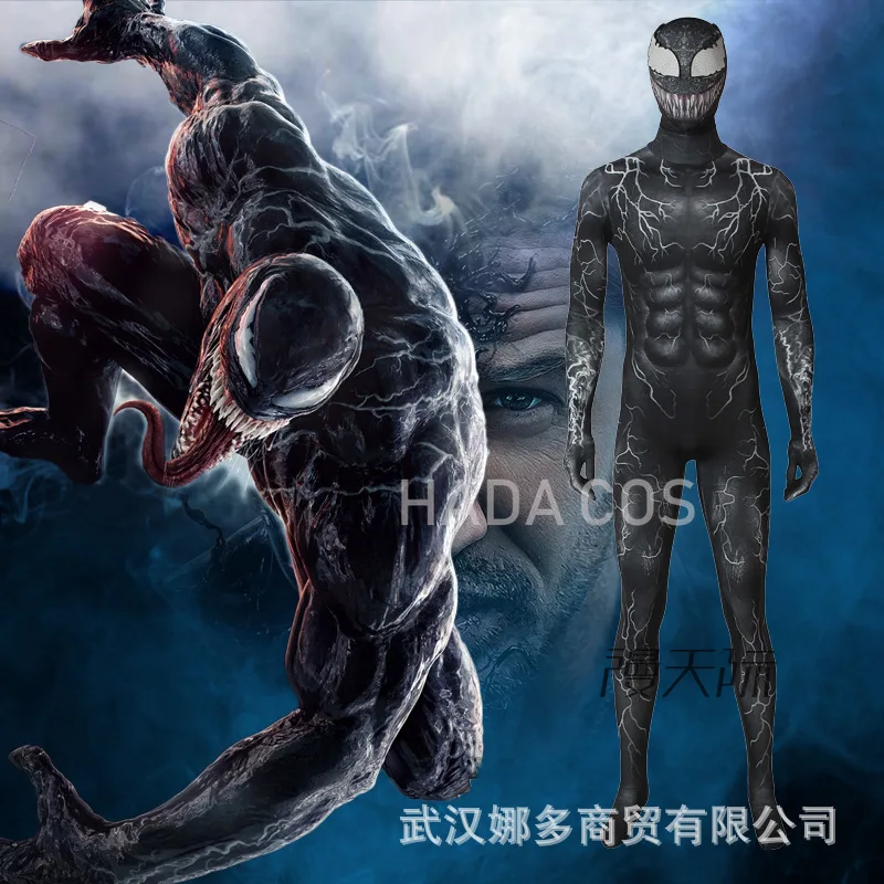 Новая модель боди Эдди бульлок карнидж костюм для косплея Хэллоуин чехол лица 3D