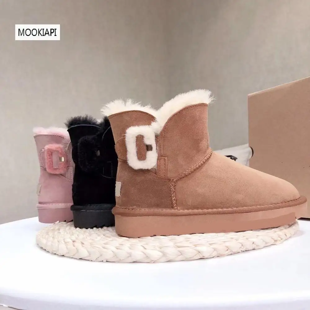 Сапоги для снежной погоды высшего качества в Австралии 2019 году натуральная