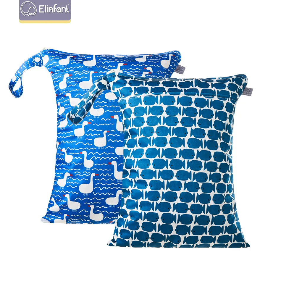 

Elinfant 30*40cm Diaper Bag Crib Diaper Bag Organizer Bags Car Diaper Organizer Baby Stuff Organizer Baby Diaper Pail Bag