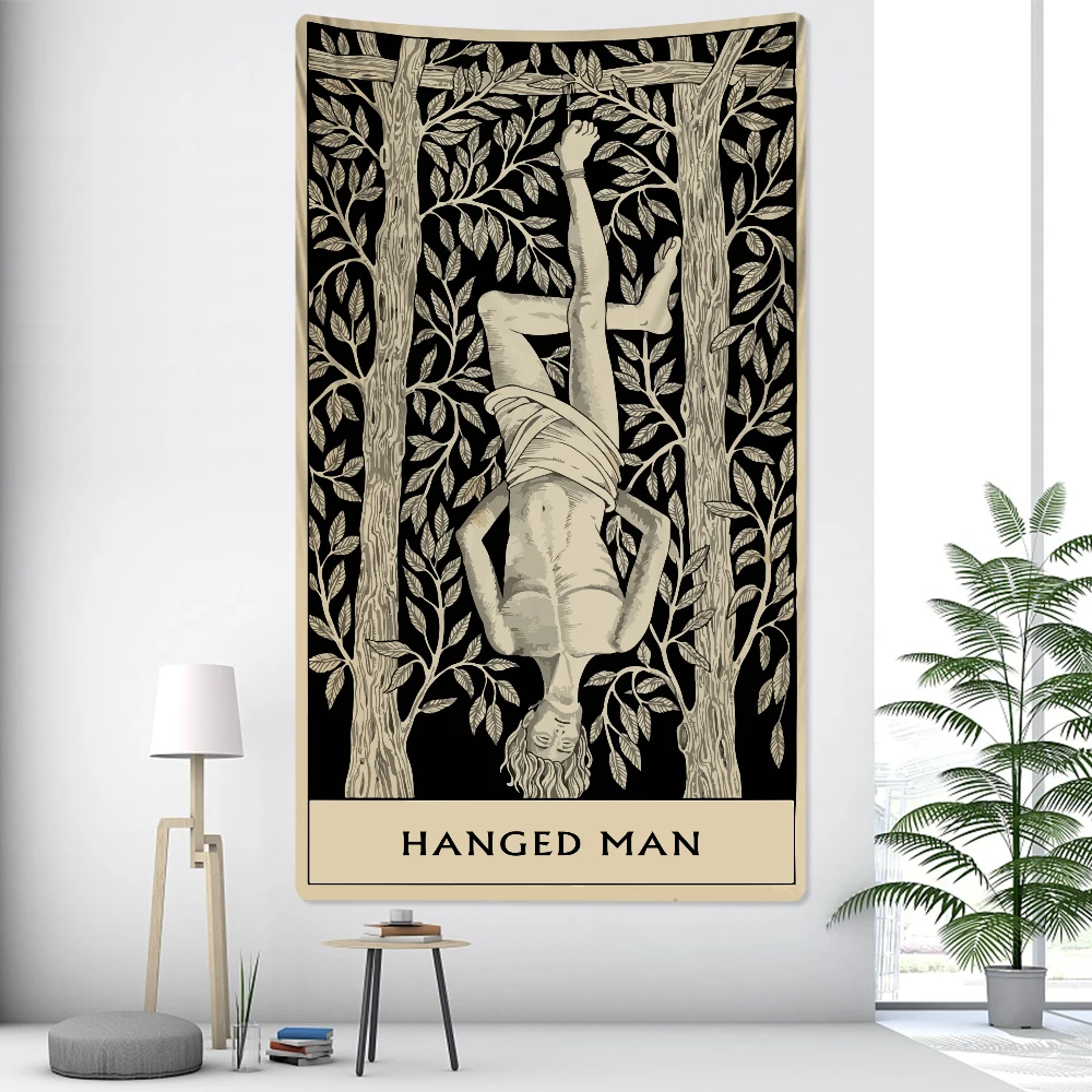 Колдуна волшебника гобелен для домашнего декора Хиппи Мандала Спальня украшение