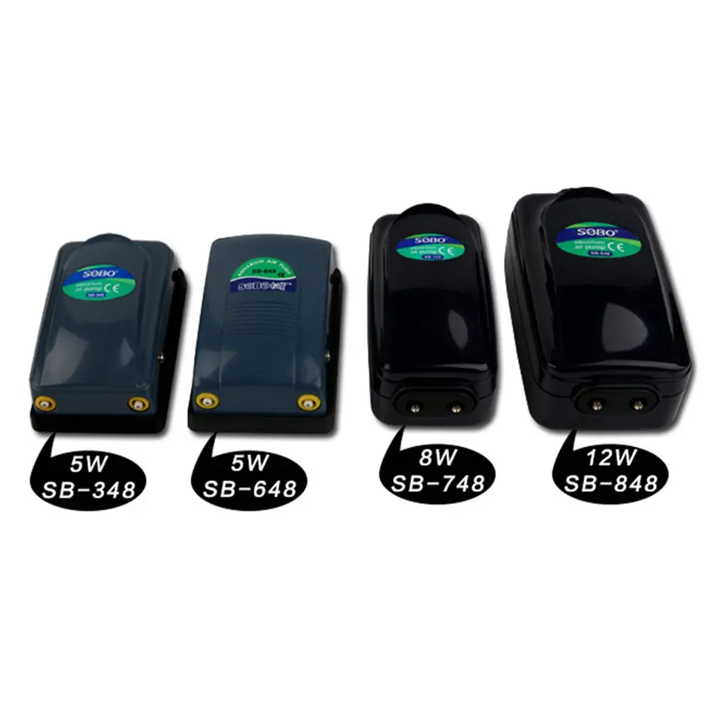 

New 5/8W Fish Tank Decoration Aquarium Supplies Oxygen Pump Mute Four-head Air Pump Double Hole Aquarium Oxygen Pump EU Plug