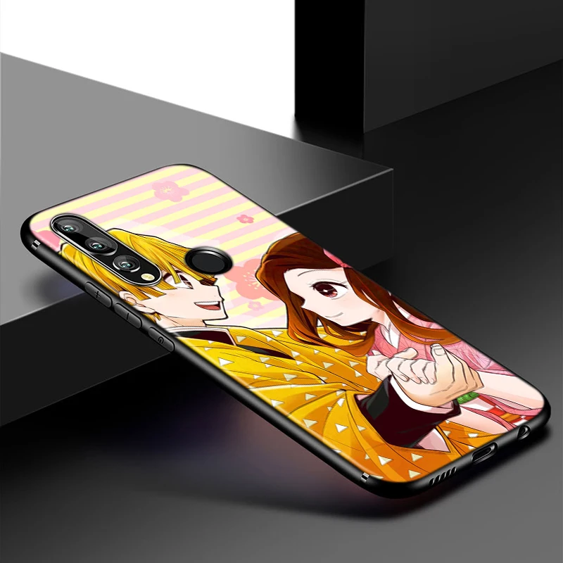 

Silicone Cover Kimetsu no Yaiba Zenitsu for Huawei Honor 10i 9X 8X 20 10 9 Lite 8 8A 7A 7C Pro Lite Phone Case