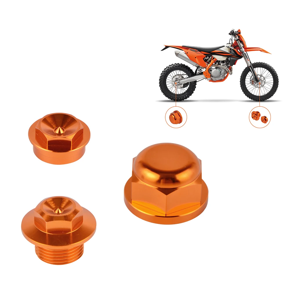 Алюминий передние и задние колеса замок мост Гайка для Husqvarna KTM 125 200 250 300 350 400 450 500