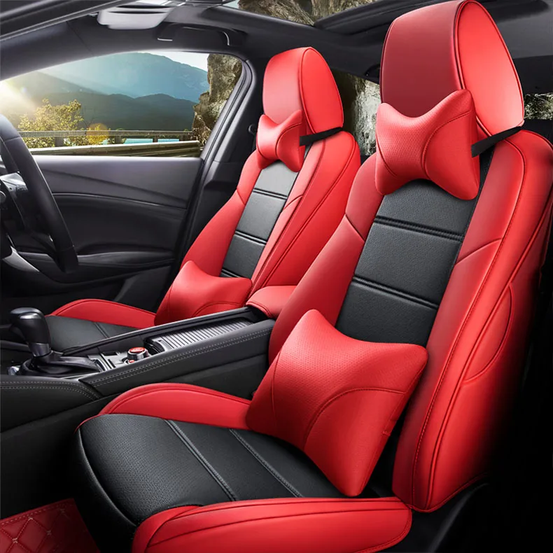 

custom car seat cover for Ford mustang Edge Escape Focus Mondeo Kuga S-MAX Ranger eco sport Escort fiesta car accessories cover