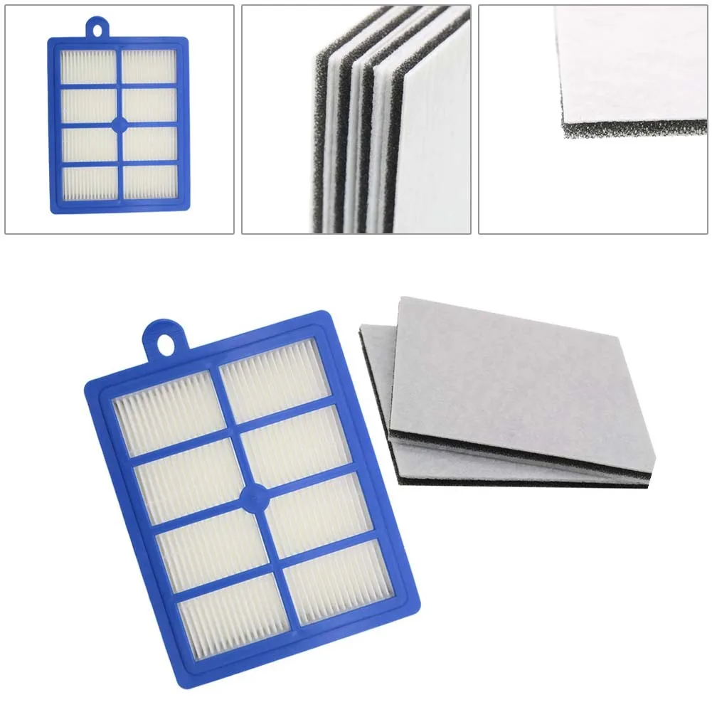

1*Filter 2*Motor Cotton Filter Washable Replacement Cleaner Part For Philips AEG Vacuum Cleaner Part Household Cleaning Tools