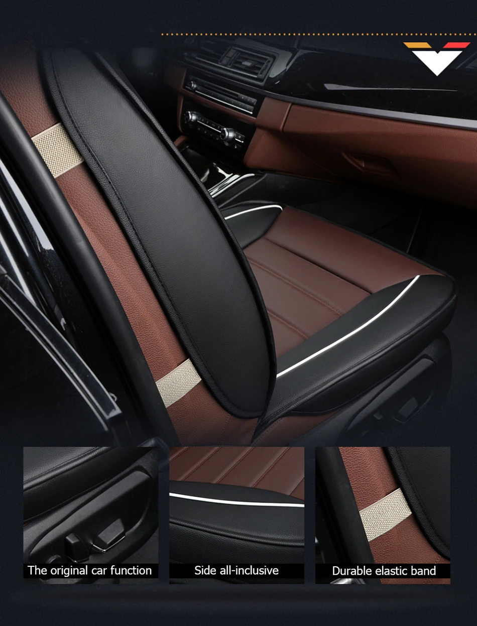 WLMWL универсальный кожаный чехол для автокресла BMW Все модели f30 f10 e46 x5 e70 x1 x3 e39 x4 f11