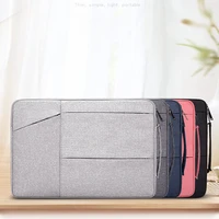 side carry laptop bag with pockets for ipad 11131415 inch notebook handbag macbook air pro case cover briefcase