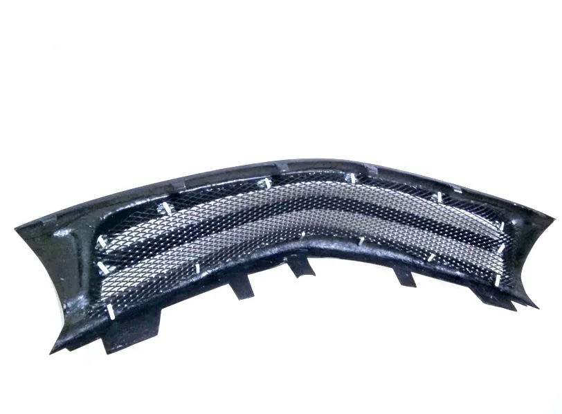Черная передняя решетка из углеродного волокна отделка гоночные решетки для Toyota