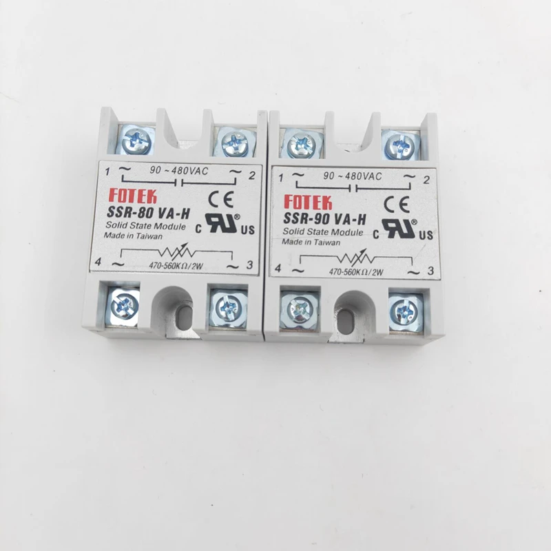 Твердотельное реле SSR 40VA H 10VA 15VA 25VA 50VA 60VA 75VA 80VA 90VA 500K Ohm 2w TO 90 480V AC тип сопротивления|ac
