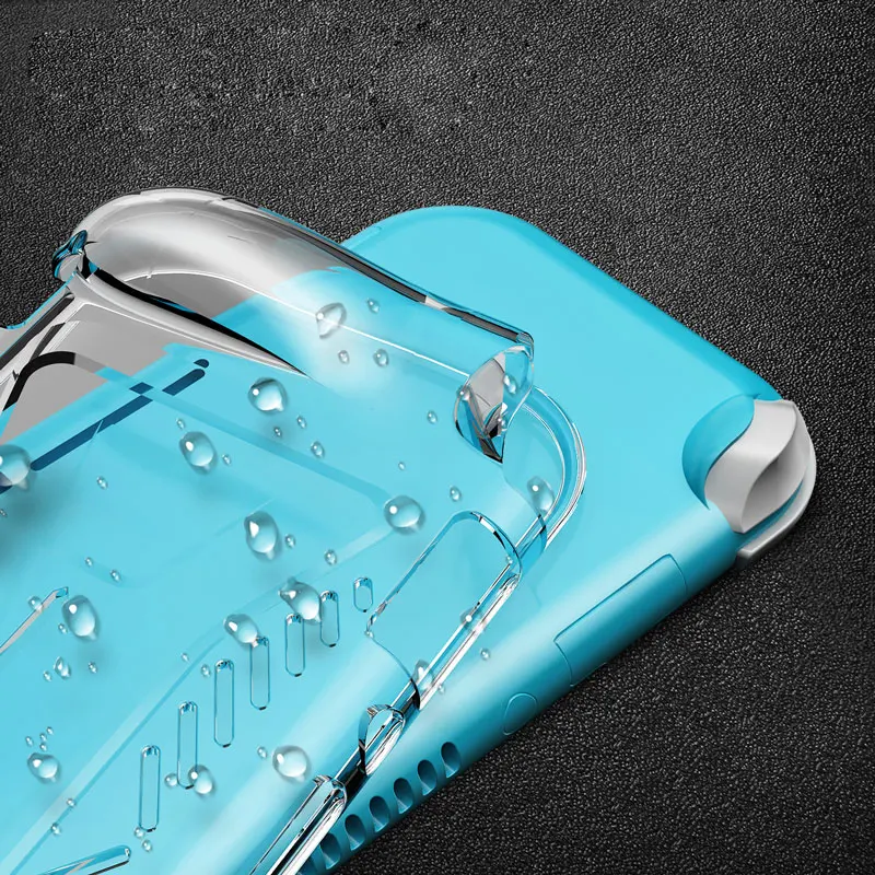 Защитный чехол для Nintendo Switch Lite противоскользящий прозрачный из ТПУ Для