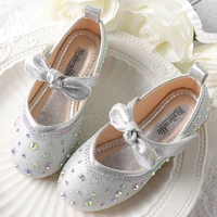 2022 children kids flat soft shoes girls glitter princess shoes children baby dance casual shoes girl sandals dress party shoes