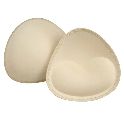 1 Pair Women Intimates Accessories Sponge Swimsuit Breast Push Up Bra Padding Chest Enhancers Bra Foam Insert Chest Cup Dropship