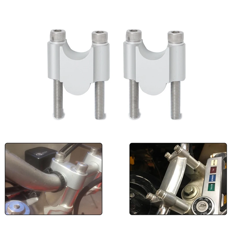 NewMotorcycle Руль Riser Kit 7/8 дюймов универсальные зажимы 22 мм для Bmw Suzuki Honda Yamaha Atv Скутер 30