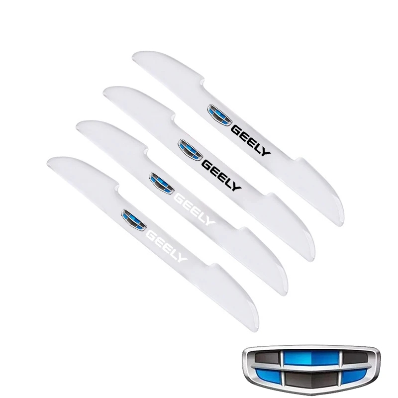 

4 шт. Предотвращение удара двери автомобиля для geely atlas coolray BO RUI YUE CK Saloon EMGRAND ec7 GS GC2 GC5 GC6 GC7 GX2 Haoqing Vision