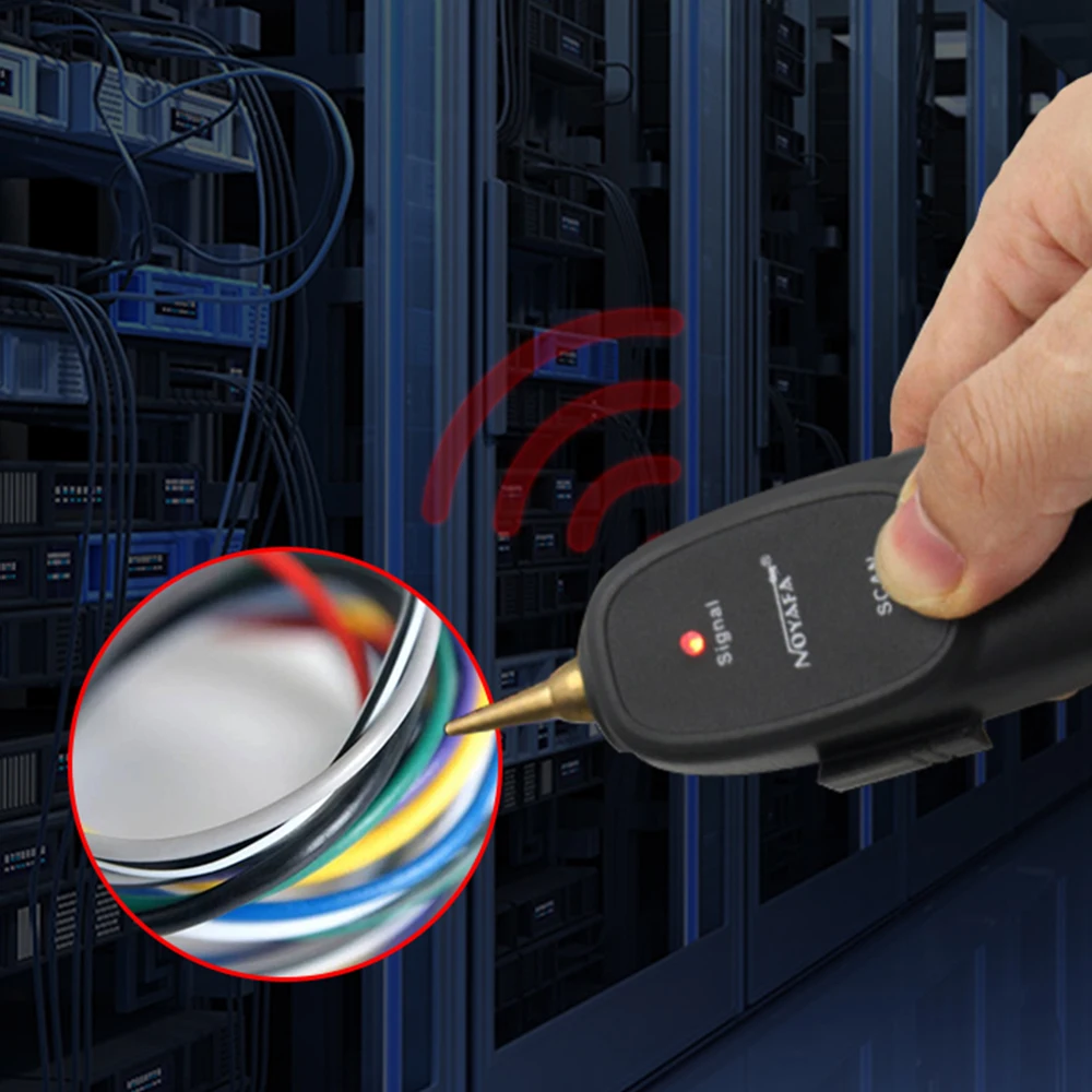 NOYAFA NF-811 RJ45 сетевой кабель тестер er RJ11 телефонный провод трекер тонер Ethernet LAN