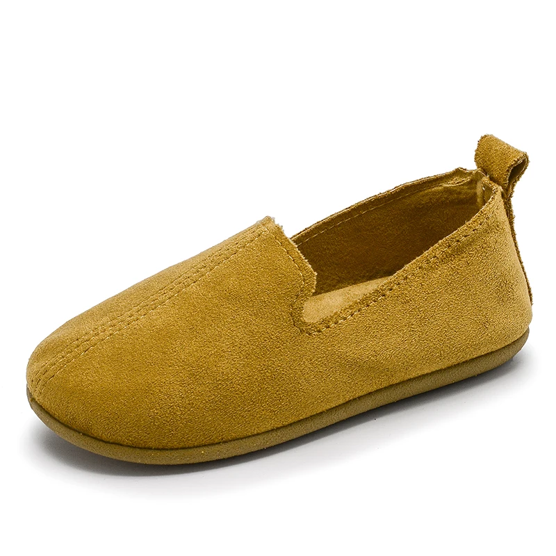 

JGSHOWKITO New Spring Autumn Girls Shoes Boys Flats Fashion Kids Moccasins Children's Casual Loafers Candy Color Soft Breathable