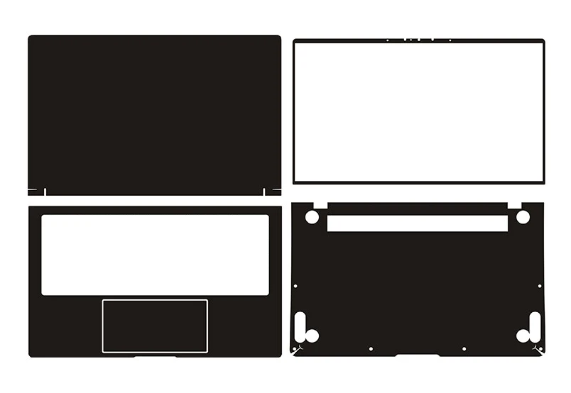 

Наклейка для ноутбука из углеродного волокна защитная пленка для Asus deluxe 14s UX434F 14"