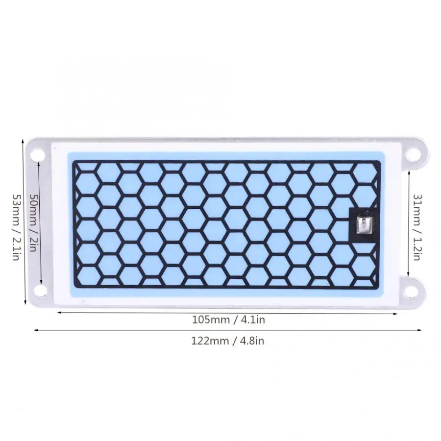 5g генератора озона пластины синий пленкой покрыт интегрированный озонатор