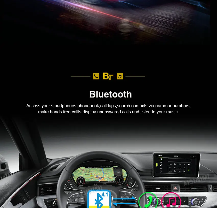 AISINIMI Android 9,0 автомобильный DVD навигатор плеер для Audi Q3 2013- автомобильный монитор аудио gps стерео Авто экран все в одном