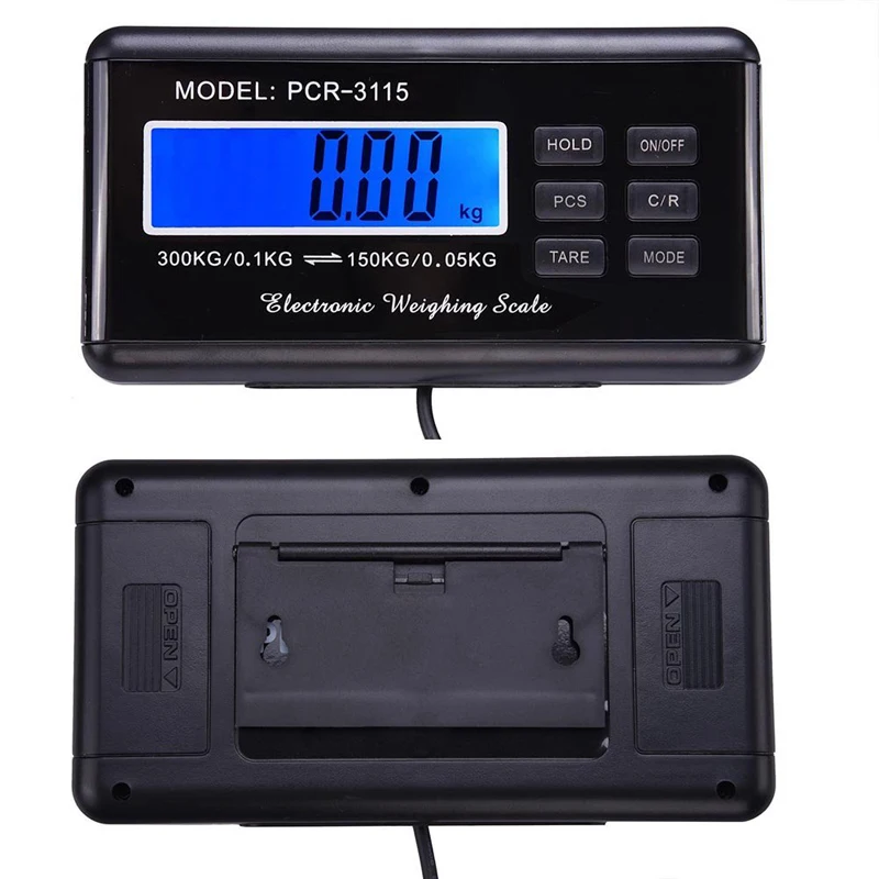 B&aacute;scula electr&oacute;nica de 0,1-300kg, balanza Postal de 660lb, plataforma Digital, LCD, alimentaci&oacute;n de CA-3
