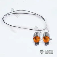 1pair metal led side lamp light for 114 rc tamiya tractor truck dumper trailer th17150