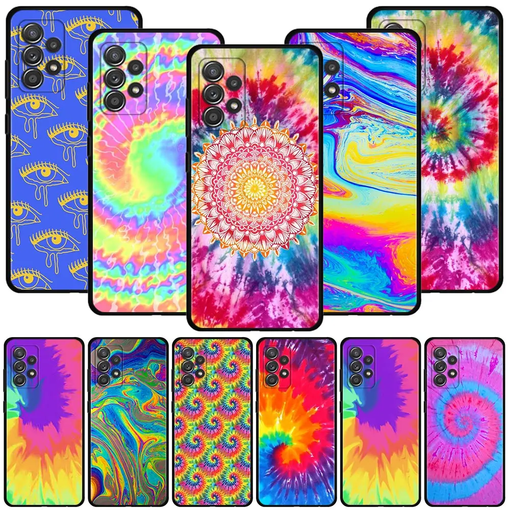 

Hippie Rainbow Art Case For Samsung Galaxy A51 A71 A41 A31 A13 A11 A01 A72 A52 A42 A32 A22 A52s A21s A02s A03 A12 A02 Shell
