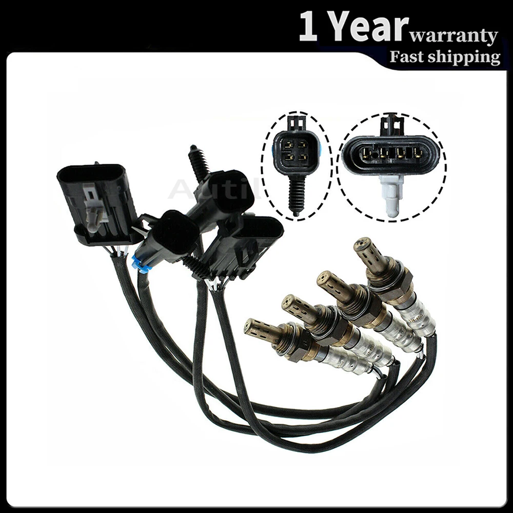 

Для Chevy Astro Silverado 1500 2500 Tahoe GMC 96-02 восходящий и нисходящий по потоку лямбда кислородный датчик автозапчасти 234-4018 234-4012 4 шт.
