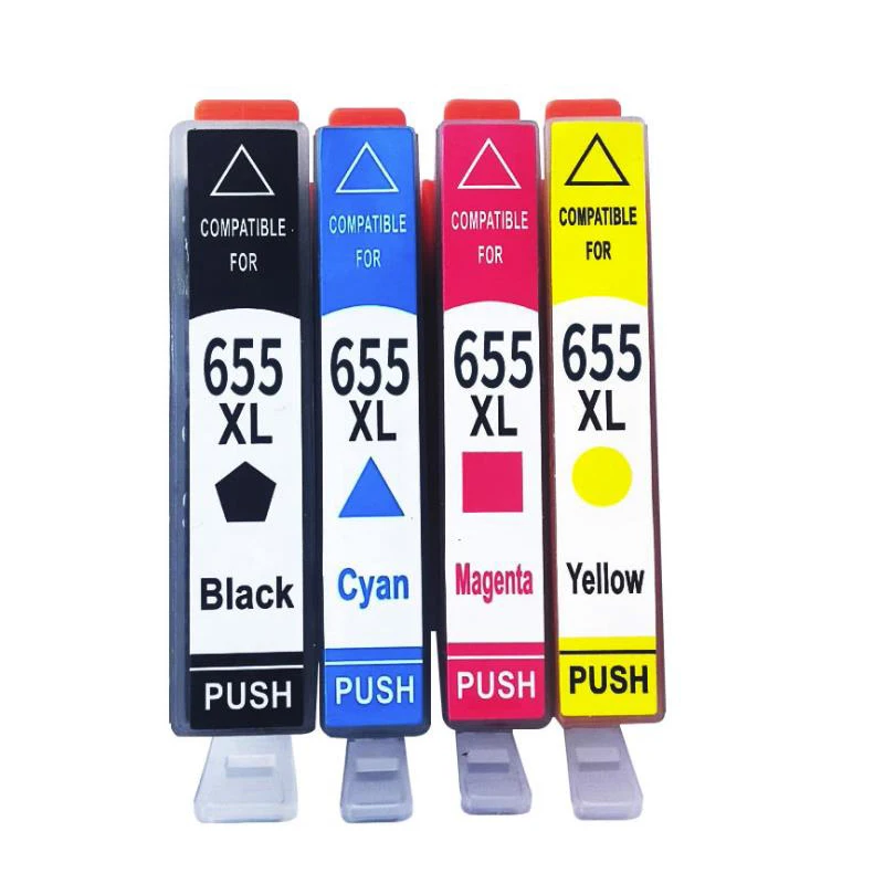Bonala Совместимость hp 655 сменный картридж для принтера HP чернила Deskjet 3525 5525 4615 4625 4525