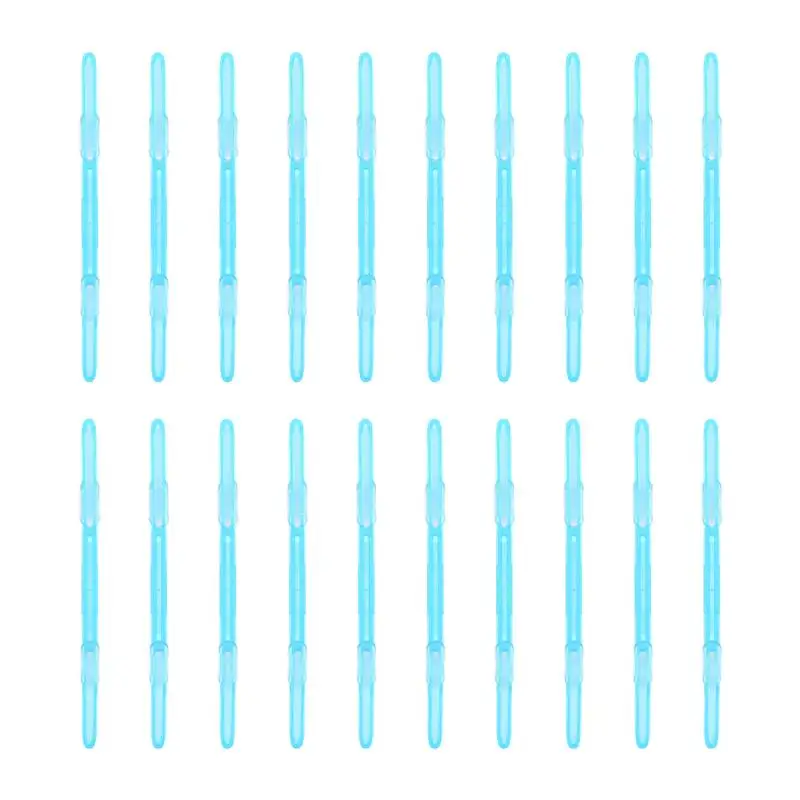 

20PCS Multi-functional Binder Clip Plastic Paper Fasten Bookbinding Clips
