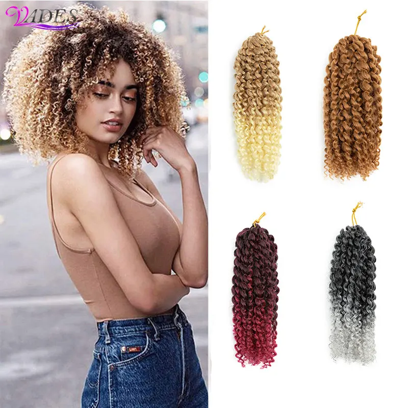 

Synthetic Crochet Hair Braiding Marley Bob Braids Passion Twist Hair Ombre 16 Strands/pack Curly Hair Extensions for Women