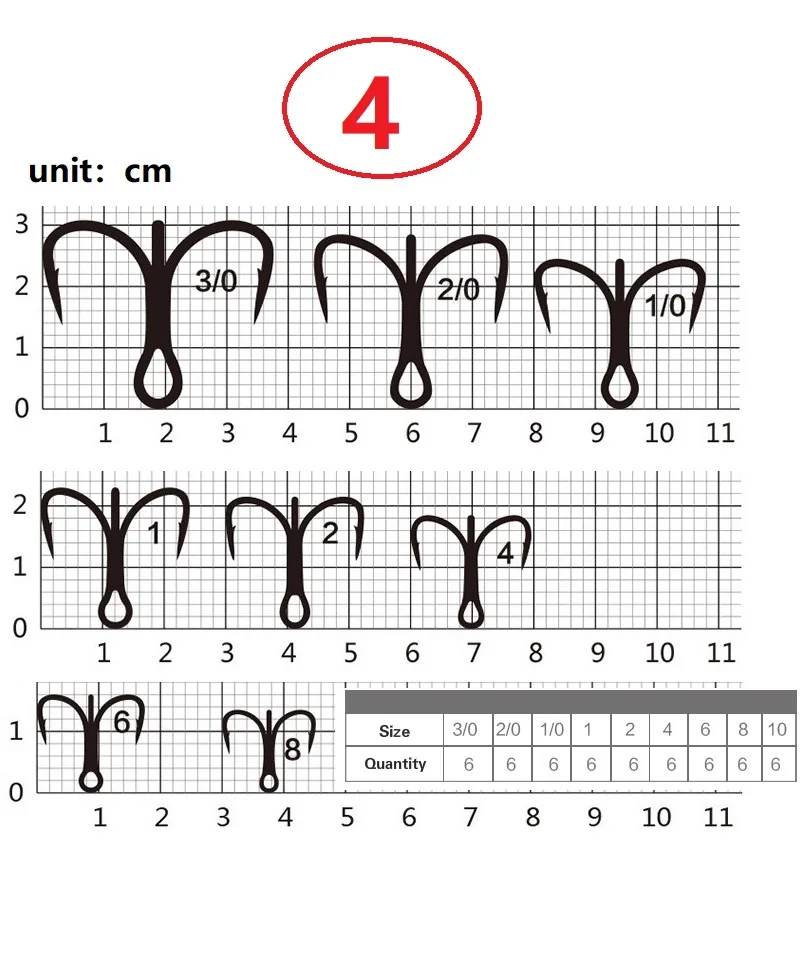 4 Mustad Рыбалка Крючки TG76NP-BN тройной крючок из высокоуглеродистой стали колючая Jawlock 3X сильная приманка океан рыбалка якорь снасти Pesca - Цвет: 4