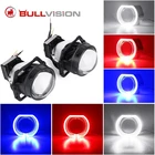 Линзы Bi светодиодный, линзы для проектора 3,0 дюйма с Hella 3R G5, светодиодные фары ангельские глазки, универсальные аксессуары для фар дальнего света 6000K