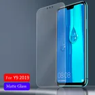 Матовое закаленное стекло 9H для Huawei Y7A Y9A 2020 Y8P Y7P Y6P Y5P 2020 Y9, Защита экрана для Huawei Y6S Y8S Y9S, стекло