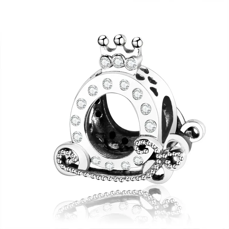 A38 Подходит к оригинальному браслету Pandora, 925 пробы, серебряный, BLESSED Paw Lock, подвески, бусины с прозрачными фианитами, сделай сам, berloque, ювелирное изделие, подарок - Цвет: A38