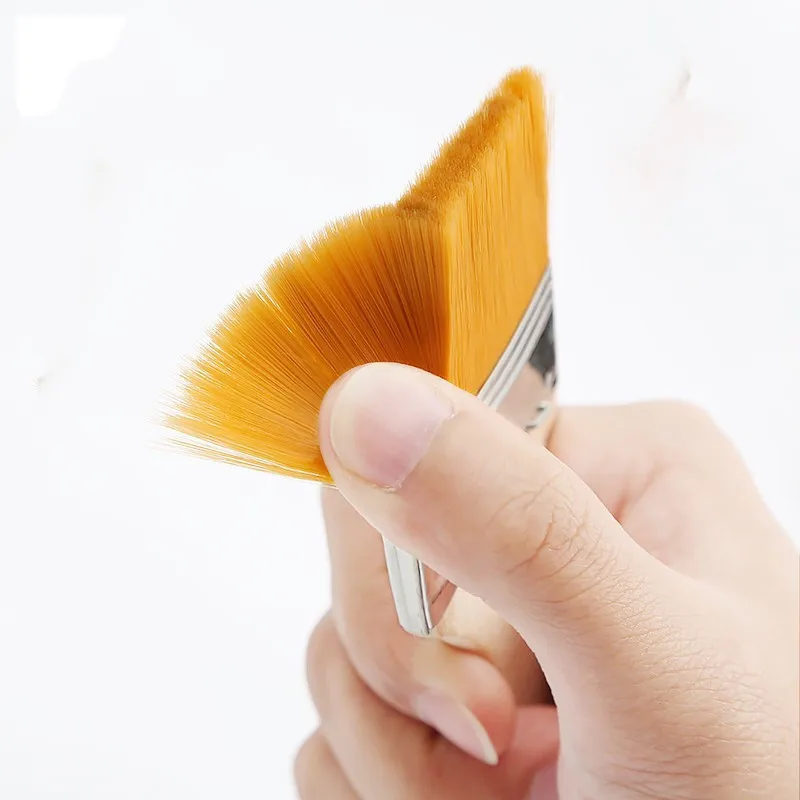 

10pcs Nylon Paint Brush Wall Decor tool Reusable with Handle Wooden brushs Acrylic Oil Drawing Painting School Art Supplies