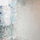 Декоративные Плёнки 3D оконная Стекло пленка Стикеры цветное анти-УФ-клей Радужная палочка домашний декор вечерние поставки