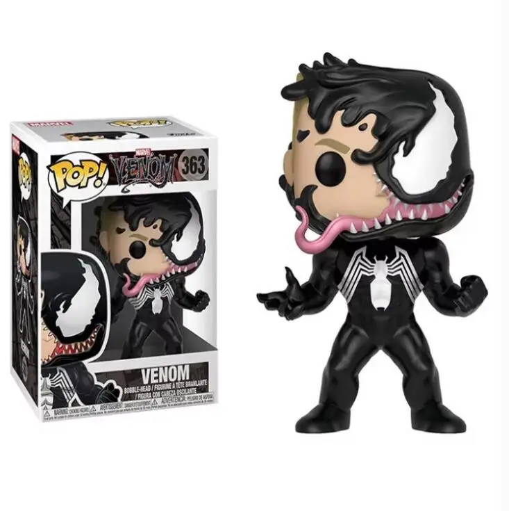 Funko Pop Marvel Venomized Black Panther Loki виниловая экшн-фигурка Коллекционная модель детские