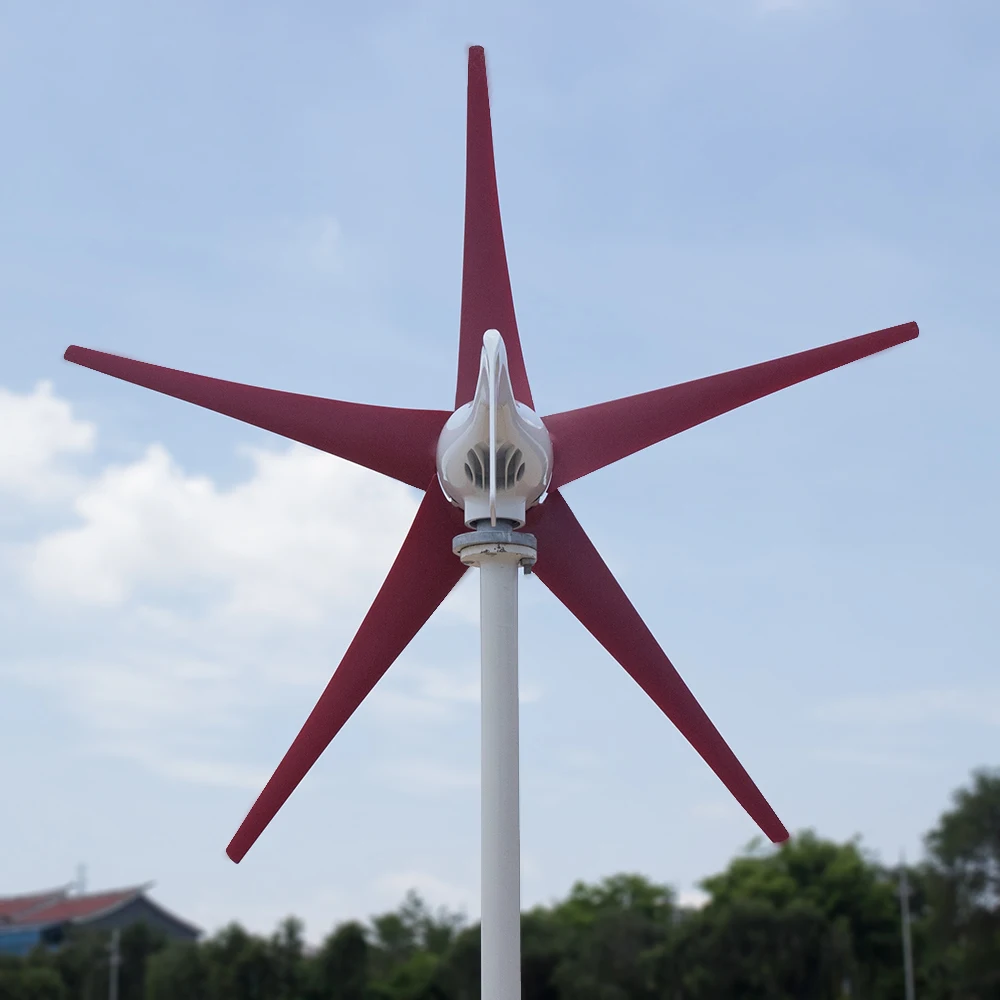2019 маленький ветряной генератор 400 Вт для домашнего освещения ветряная мельница