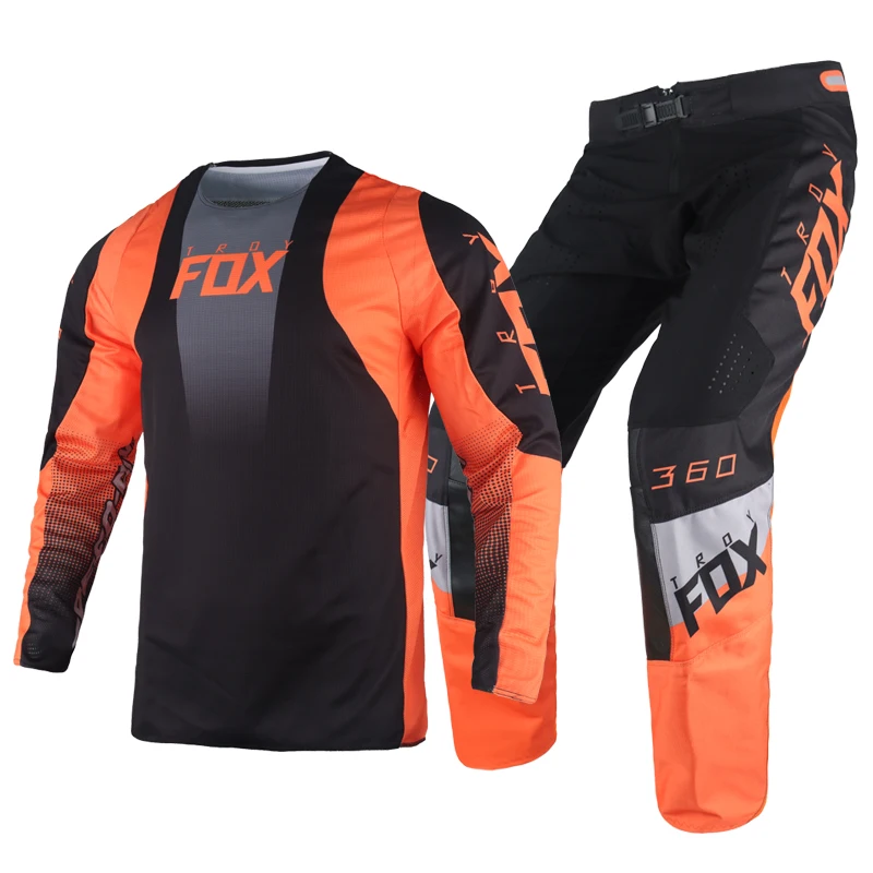 MX Gear Set 180/360 Mirer Merz Trice Lux комбинированные штаны из Джерси для мотокросса гоночные