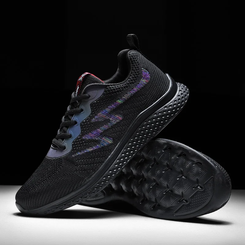 

Кроссовки, обувь hombre de, красный светильник, белый светильник для отдыха, Спортивная Повседневная дышащая Весенняя черная обувь, кроссовки д...