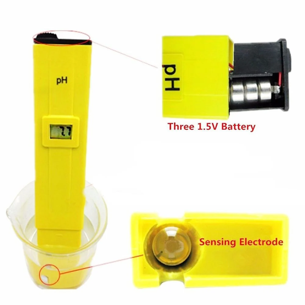 Горячая цифровая рН-метр автоматическая калибровка ATC 0 01 портативный тест