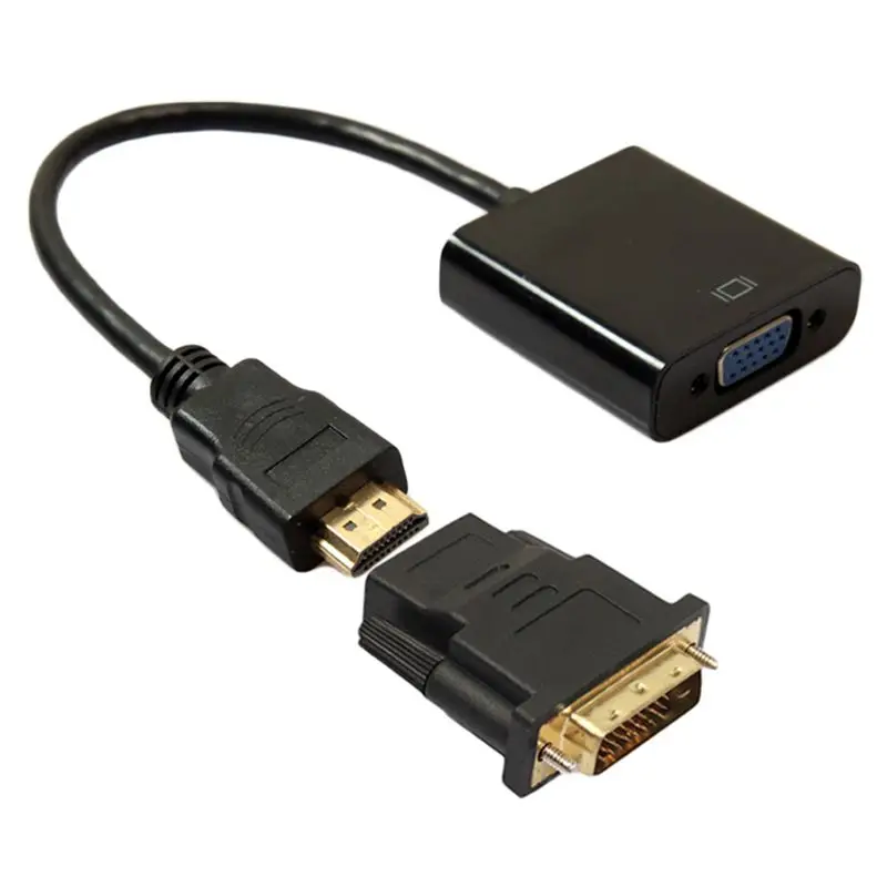 Стандартный DVI-Vga WAWPI штекер-гнездо DVI адаптер 24 + 1 A VGI цифровой для ПК