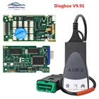 Высококачественный диагностический инструмент Lexia3 Newest Diagbox V9.91 PP2000 V48V25 Lexia 3 прошивка 921815C Lexia-3 для P-eugeot C-itroen