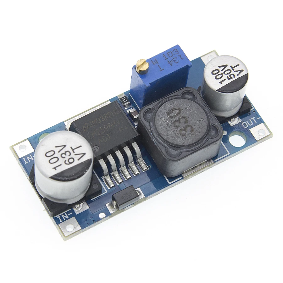 Новый Регулируемый понижающий преобразователь LM2596HVS LM2596 HV LM2596HV модуль питания 4 5